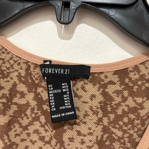 Forever 21 tank size medium/ Large - Picture 2 of 3